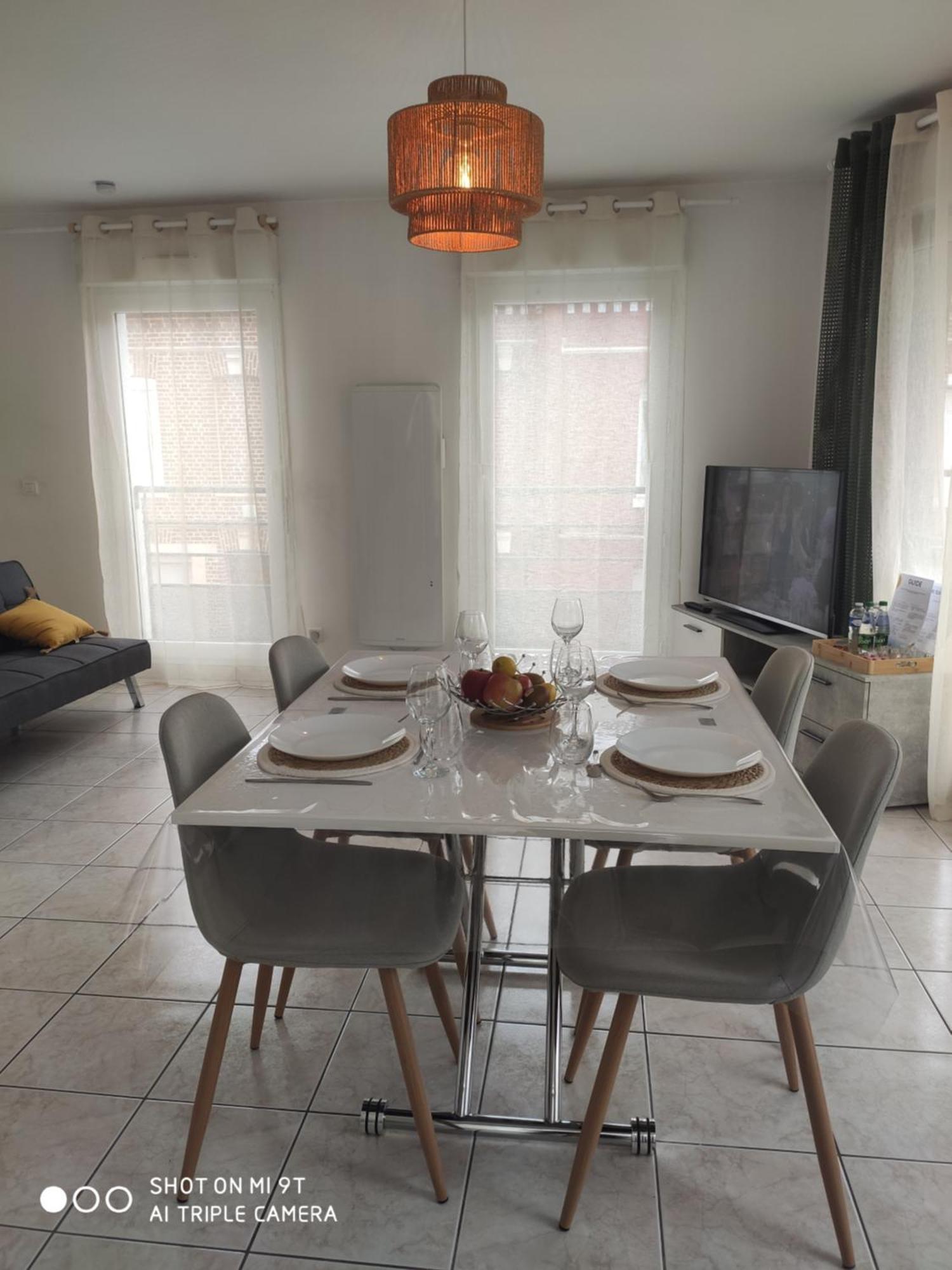Sublime T2 Lumineux Avec Balcon - Rue Gratuite Lejlighed Amiens Eksteriør billede